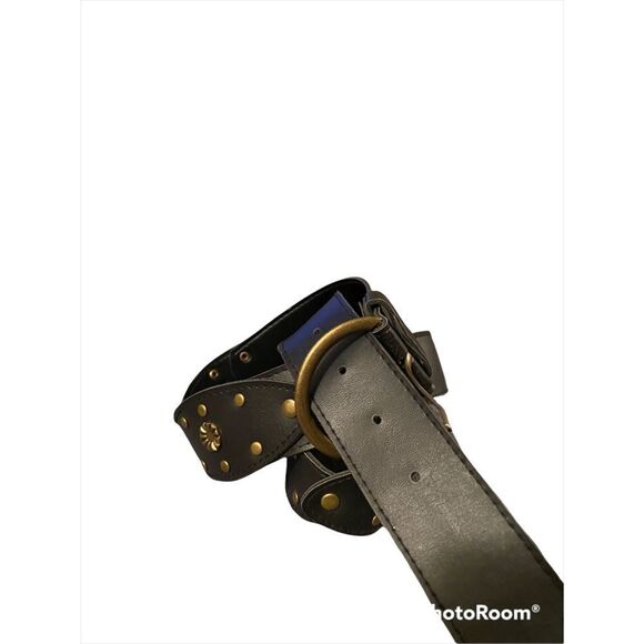 Vintage Studded Brown Belt - Picture 8 of 9